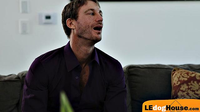 Petite busty babe cockbouncing DILF