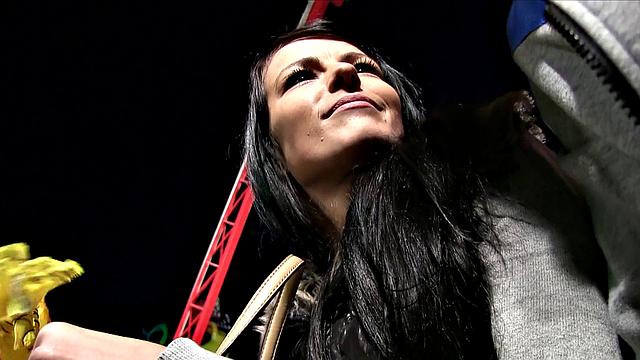 Dark Haired Beauty Fails At Game, Gets A Mouth Full Of Cock