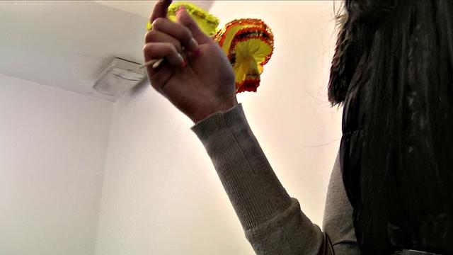 Dark Haired Beauty Fails At Game, Gets A Mouth Full Of Cock