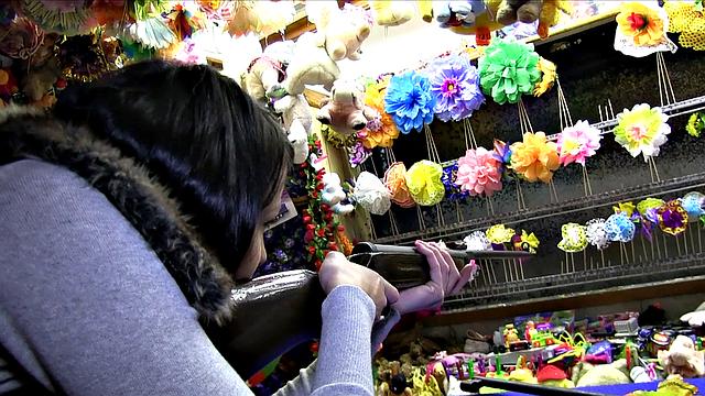 Dark Haired Beauty Fails At Game, Gets A Mouth Full Of Cock