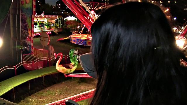 Dark Haired Beauty Fails At Game, Gets A Mouth Full Of Cock