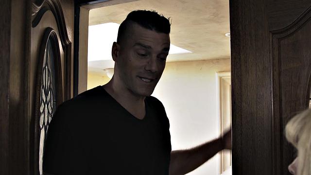 Petite stepdaughter rides stepdad's after sucking it