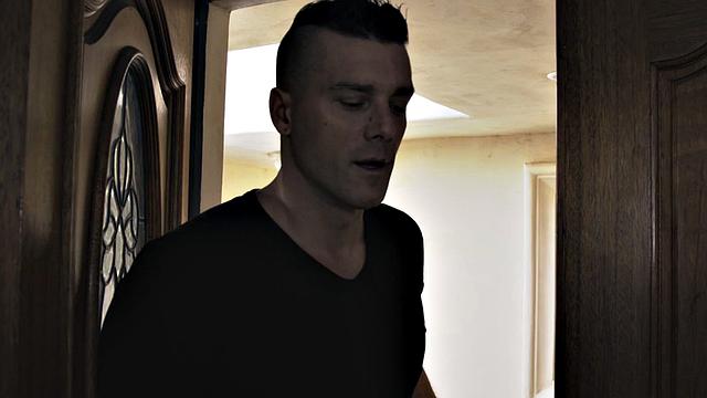 Petite stepdaughter rides stepdad's after sucking it