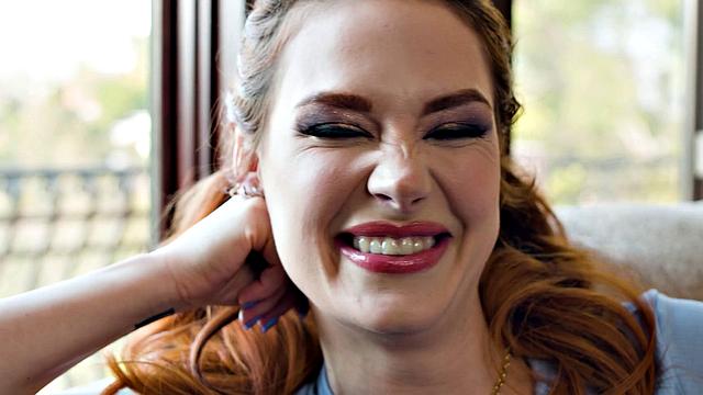 UP CLOSE - Naughty Redhead Beauty Siri Dahl Enjoys Having Her Ass Eaten & Her Pussy Pounded