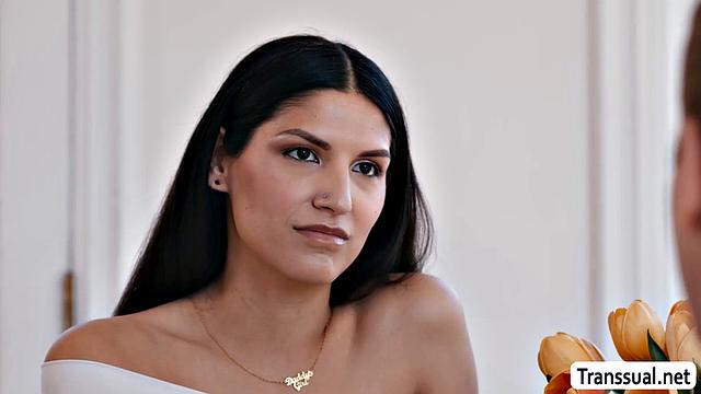 Nasty anal with this super hot TS