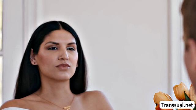 Nasty anal with this super hot TS