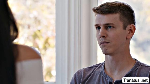 Nasty anal with this super hot TS