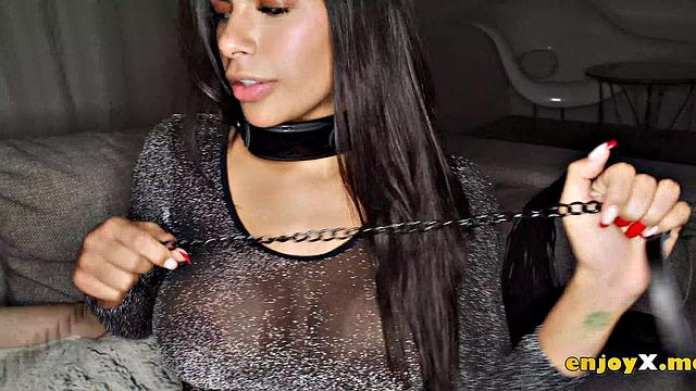 Busty Latina Sheila Ortega takes Tommy Cabrio's prick in her tight and greedy cunt, squealing with elation - cool XXX!