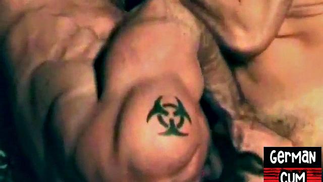 Fisting gaydaddy fists German pierced nipples BF