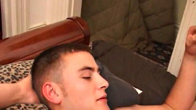 Shane returns for another session and as soon as he pulls out his Rick Waters gets down to business. Rick gives him some super head and Shane explodes all over the place. The two exchange blow jobs, before Shane turns Rick over and fucks his ass.