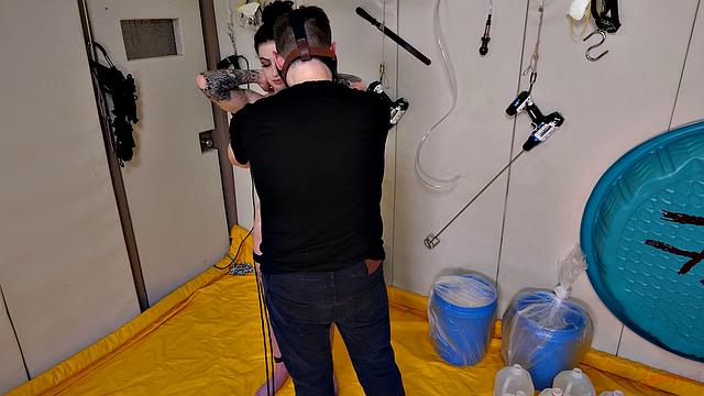 Anally rammed baker babe cutting cookies