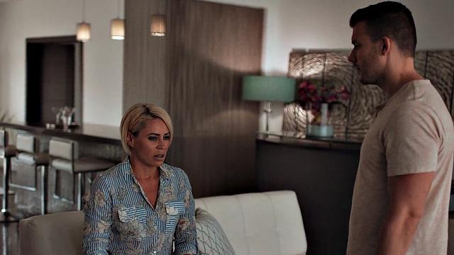 Sinning stepmom pounded by stepson's hard cock on couch