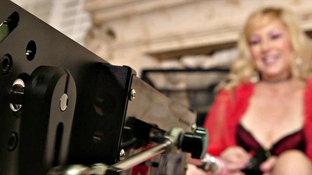 This Bad Gramma loves her fuck machine