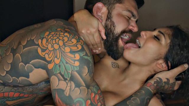 Mesmerizing dark haired goddess Afrodita has a monumental culo ripe for a rough tear up session in full HD porn!