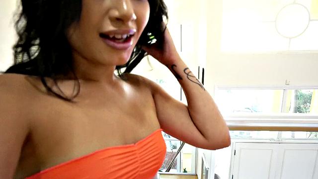 Watch this curvy Latina with a big ass & bubble butt get her pussy and ass licked in wild fantasies