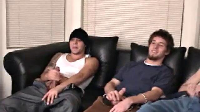 In this group scene 5 curious boys get together to have some fun. Shane, Adam, Nate, Justin and Bradley get naked and work up their boners.