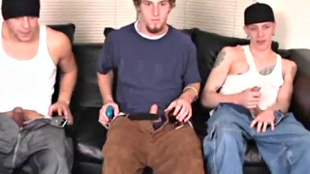 In this group scene 5 curious boys get together to have some fun. Shane, Adam, Nate, Justin and Bradley get naked and work up their boners.