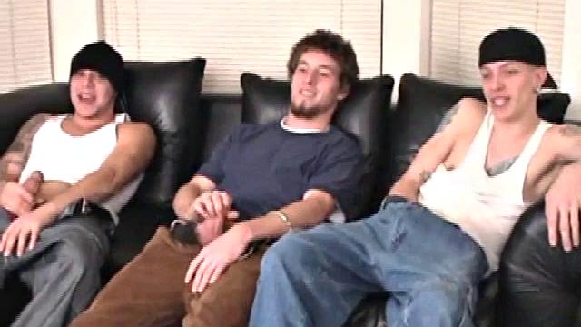 In this group scene 5 curious boys get together to have some fun. Shane, Adam, Nate, Justin and Bradley get naked and work up their boners.