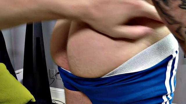 Casting studs banging on couch after fellatio