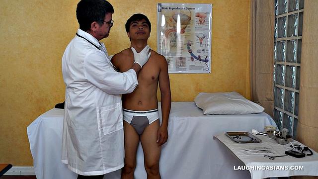 Cute and sexy Asian twink Vahn Valdez visits Doctor Tickles for his annual exam. This ticklish Asian boy has no idea what's in store for him.