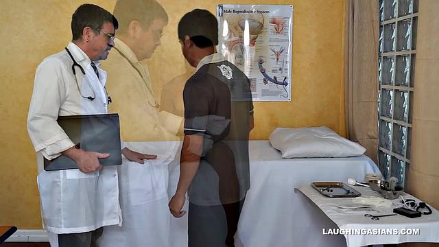 Cute and sexy Asian twink Vahn Valdez visits Doctor Tickles for his annual exam. This ticklish Asian boy has no idea what's in store for him.