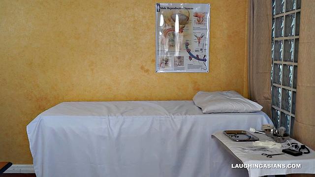 Cute and sexy Asian twink Vahn Valdez visits Doctor Tickles for his annual exam. This ticklish Asian boy has no idea what's in store for him.