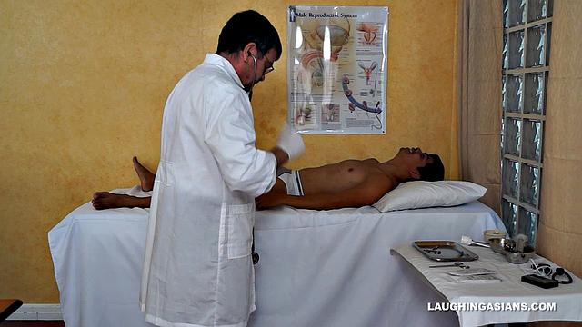 Cute and sexy Asian twink Vahn Valdez visits Doctor Tickles for his annual exam. This ticklish Asian boy has no idea what's in store for him.