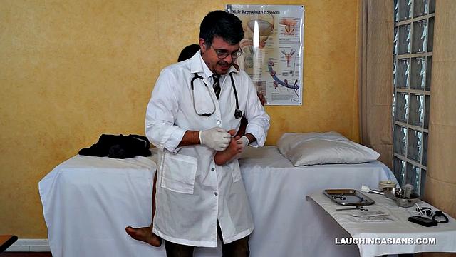 Cute and sexy Asian twink Vahn Valdez visits Doctor Tickles for his annual exam. This ticklish Asian boy has no idea what's in store for him.