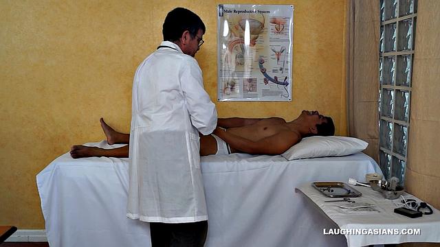 Cute and sexy Asian twink Vahn Valdez visits Doctor Tickles for his annual exam. This ticklish Asian boy has no idea what's in store for him.