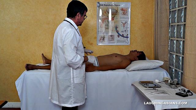 Cute and sexy Asian twink Vahn Valdez visits Doctor Tickles for his annual exam. This ticklish Asian boy has no idea what's in store for him.