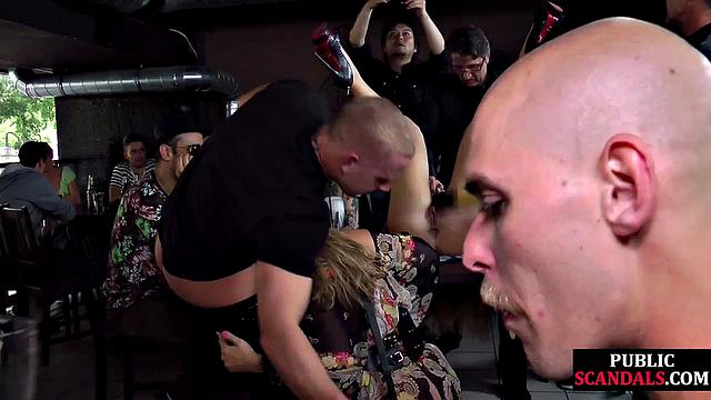 Big ass slut destroyed in doggy style