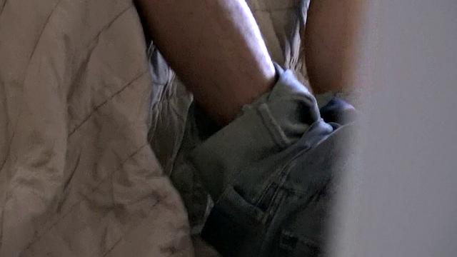 Witness the wildest doggystyle sex with a pierced tattooed chick and her tight shorts