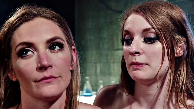 Lezdom queening hardtied