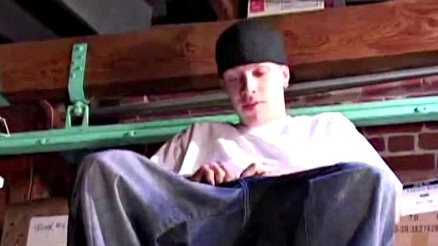 Shane Strokes His Dick