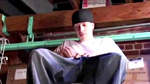 Shane Strokes His Dick