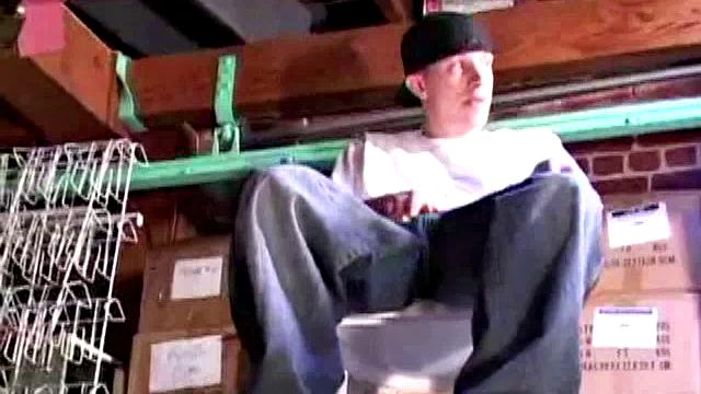 Shane Strokes His Dick