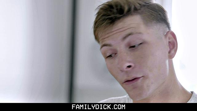 stepdad ruins thanksgiving dinner, so he stuffs lucas instead