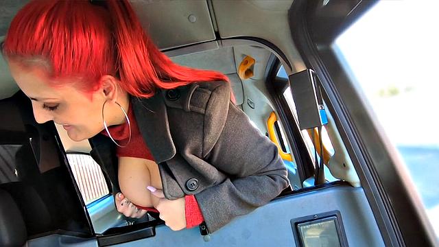 Car bigtitted MILF smashed in POV by driver