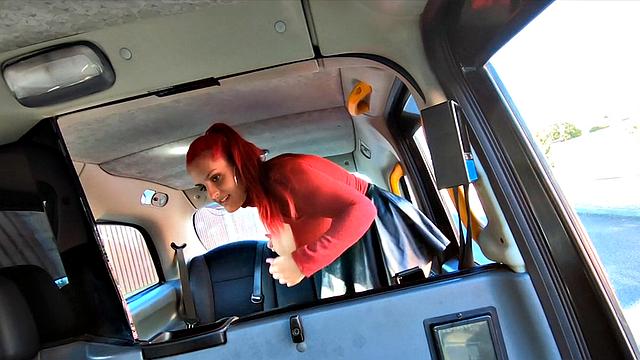 Car bigtitted MILF smashed in POV by driver