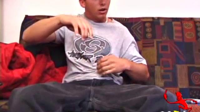 Young Trevor Jerks Off