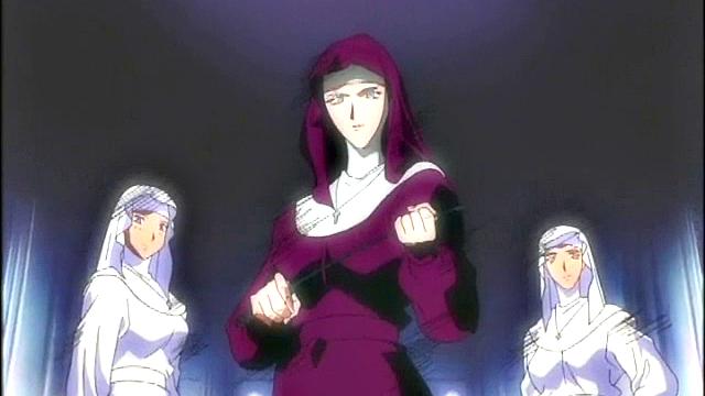 Anime teen bound by nuns then punished