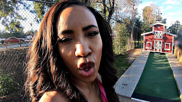 Full Splits And Thickie Slit