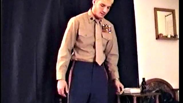 CJ drops to his knees and takes a thick cock in this intense gay blowjob scene