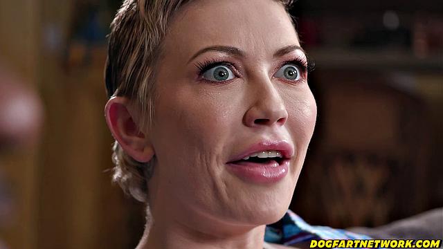 Huge Cocked Delivery Man Makes Busy Babe Purr - DogfartNetwork.