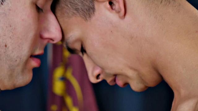 Nympho gay doggystyled in anal by perverted gay