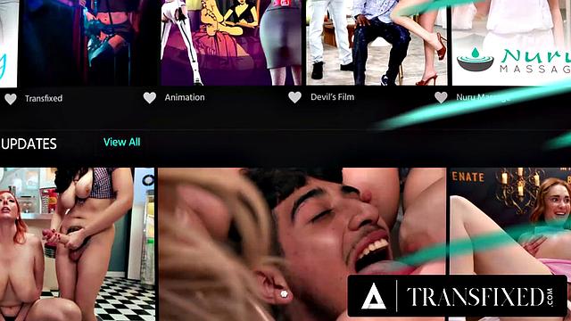 TRANSFIXED - Exhausted Teacher Eris Jolie Teases Husband To Start Summer Break With A Good Fuck