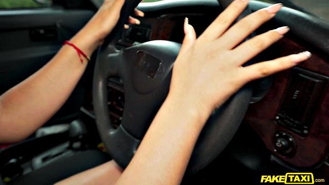 Busty Latina Deepthroats Big Cock