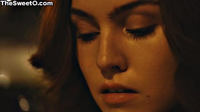 Sensual babe making love with lover