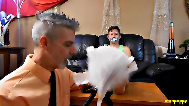 Professor Tickling Tied Twink Feet - Devin Jones &amp;amp; Richard Lennox