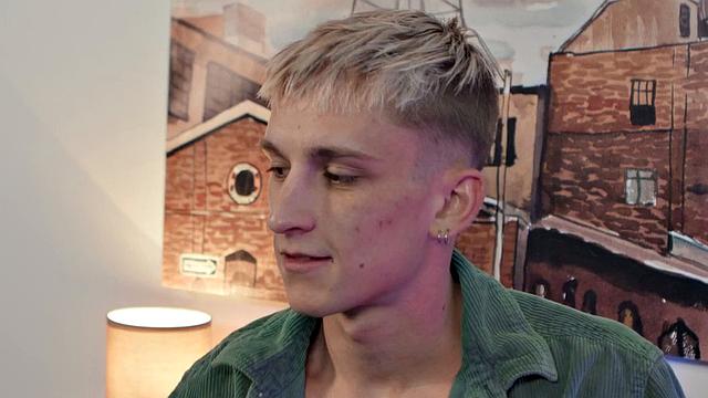 Nympho gay penetrated from behind in tight asshole